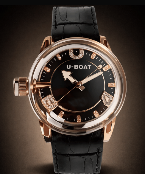 Replica U-Boat U-65 MOTHER OF PEARL rose gold watch Replica U-Boat U-65 MOTHER OF PEARL rose gold watch